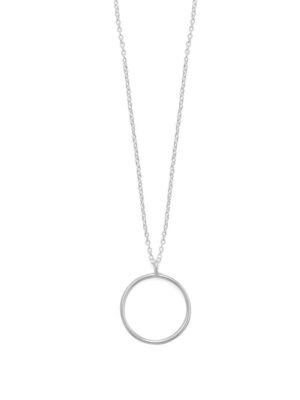 16.5" Small Circle Necklace